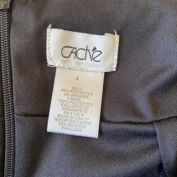 CACHÉ | Halter Lined Sundress | Size 4 - Picture 4 of 6